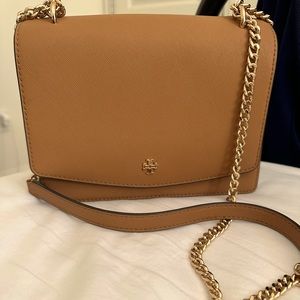 Tory Burch Tan Shoulder Purse